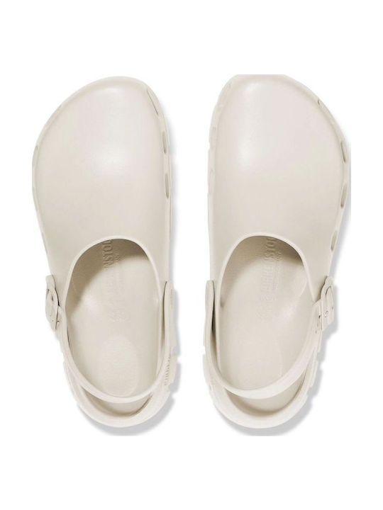 Birkenstock Birki Flow Eva Γυναικεία Σαμπό Λευκά