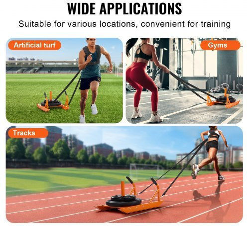 Vevor Weight Power Pull Push Sled Gym Strength Speed Training Sled Orange Lxqc12yctxdwmqyrzv0