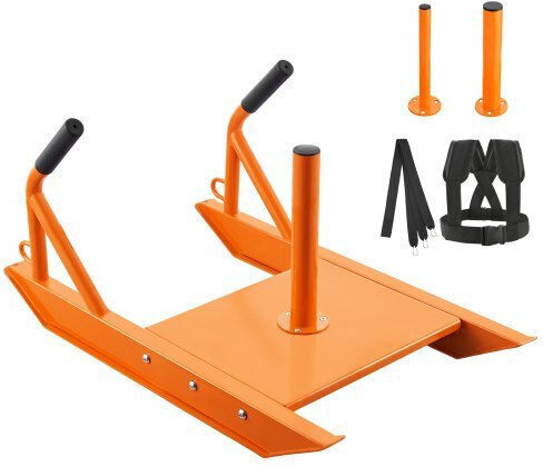 Vevor Weight Power Pull Push Sled Gym Strength Speed Training Sled Orange Lxqc12yctxdwmqyrzv0