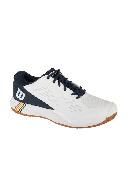 Wilson Rush Pro Ace Men's Tennis Shoes for Clay Courts White