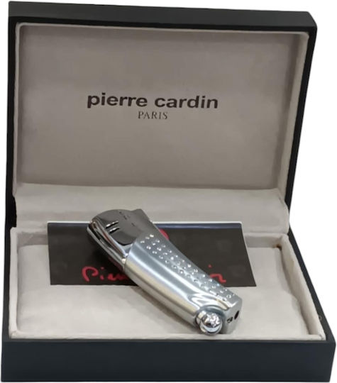 Pierre Cardin Αναπτήρας Flamme in Silber Farbe