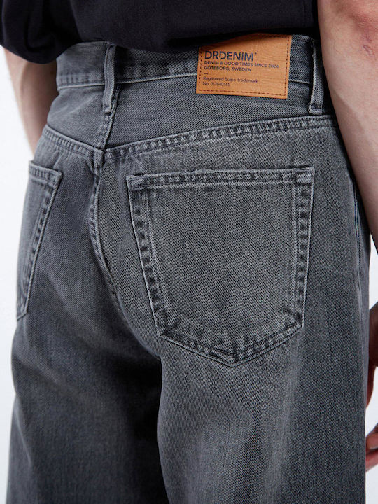 Omar Pantaloni Jeans pentru Bărbați cu Croială Relaxată Mid Grey
