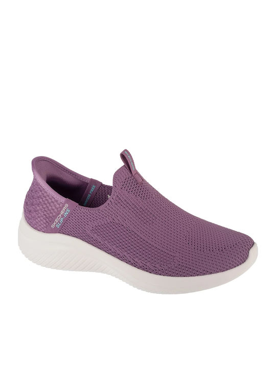 Ultra Flex Women's Slip-Ons Purple