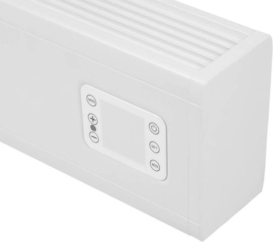 Eurom Θερμοπομπός Δαπέδου 1500W με Ηλεκτρονικό Θερμοστάτη 96.2x20cm Λευκός