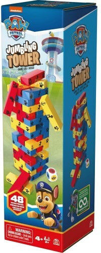 Επιτραπέζιο Παιχνίδι Paw Patrol Jumbling Tower για 2 Παίκτες 4+ Ετών (EN) Spin Master