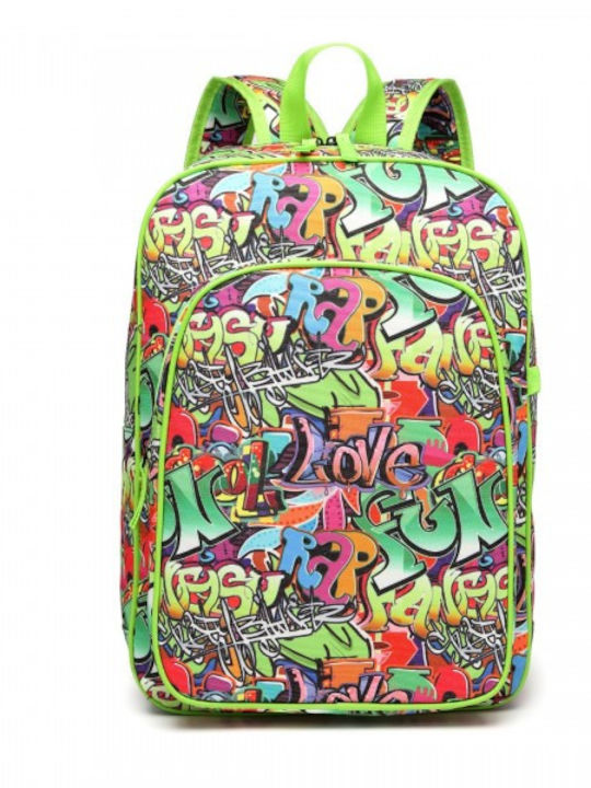 Miss Lulu Backpack Πράσινο