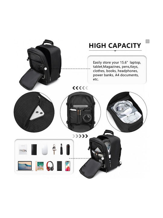 Miss Lulu Backpack Μαύρο