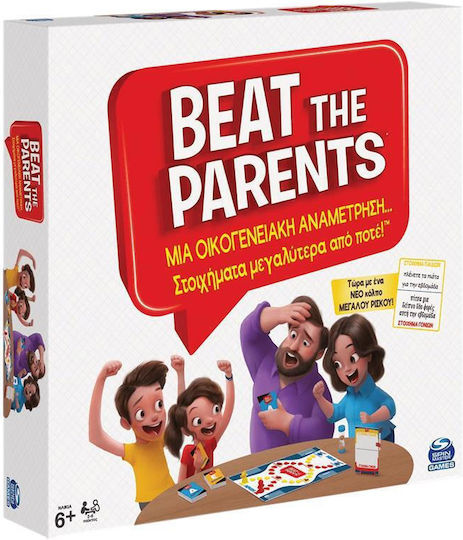 Επιτραπέζιο Παιχνίδι Beat Parents για 6+ Παίκτες 6+ Ετών Spin Master
