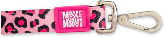Max & Molly Lesă/Cordon Câine Curea în culoarea Roz 1.2m x 1.5cm