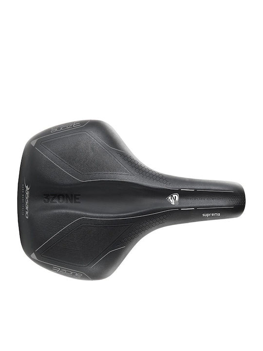 Selle Bassano Suprema Lady 3zone Σέλα Ποδηλάτου Μαύρη 275 x 175 mm