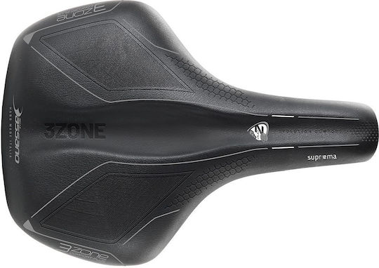 Selle Bassano Suprema Lady 3zone Black Bicycle Saddle City