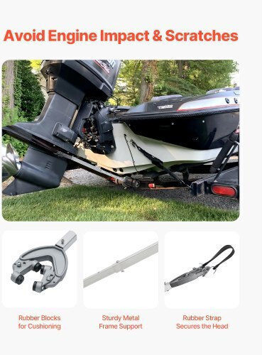 Vevor Adjustable Protective Transom Support 24-36 Inches Heavy Duty Boat Head Hlbhqzxtk243r1e6rv0