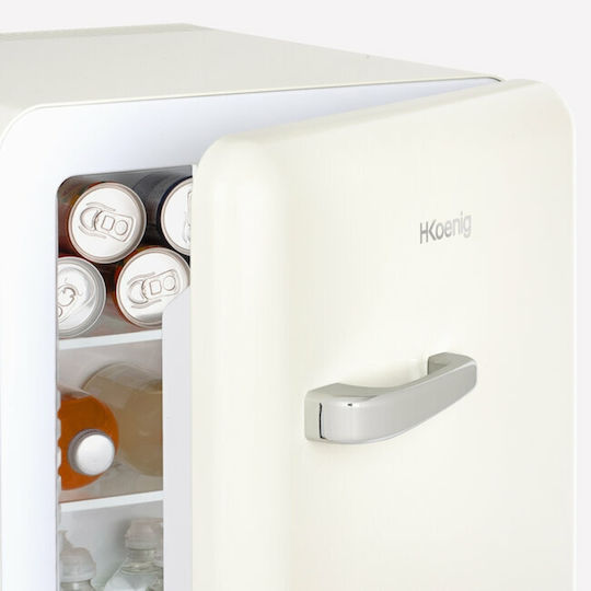 HKoenig Retro Mini Bar 31lt Î54xL42xA48cm. Bej TOAD8