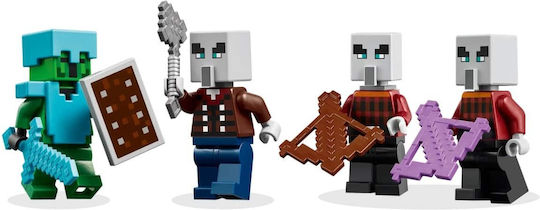 LEGO Minecraft The Illager Desert Patrol for Ages 7+ 105 Pieces