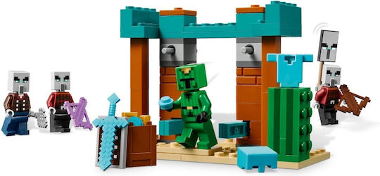 LEGO Minecraft The Illager Desert Patrol for Ages 7+ 105 Pieces