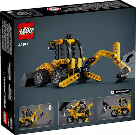 LEGO Technic Backhoe Loader for Ages 7+ 104 Pieces