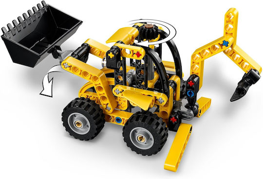 LEGO Technic Backhoe Loader for Ages 7+ 104 Pieces