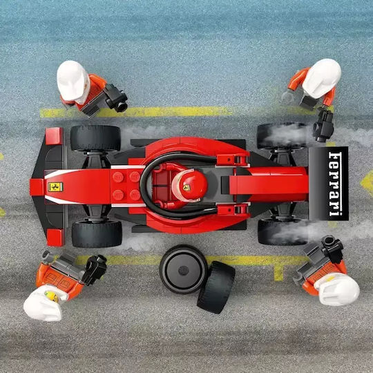 LEGO City F1 Pit Stop & Pit Crew with Ferrari Car for Ages 6+ 322 Pieces