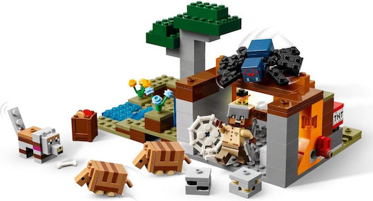 LEGO Minecraft Експедиция До Мината На Броненосеца За 8+ Години 247 Бройки