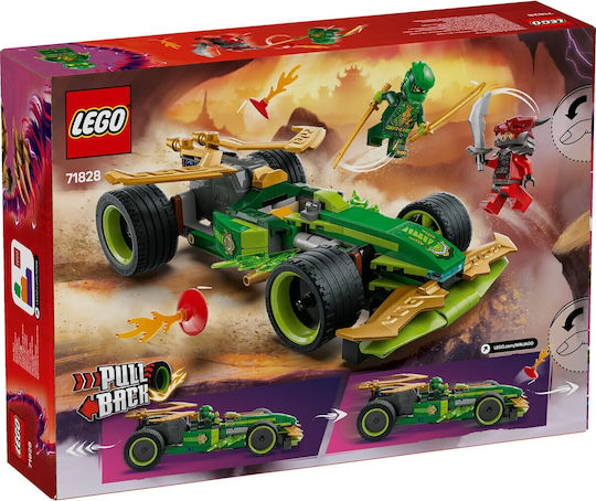 LEGO Ninjago Колата Със Задвижване На Лойд За Състезания За 7+ Години 181 Бройки