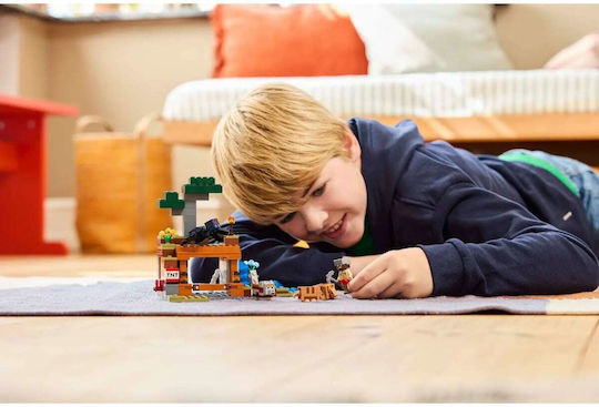LEGO Minecraft Експедиция До Мината На Броненосеца За 8+ Години 247 Бройки
