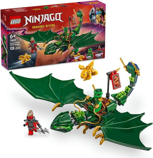 LEGO Ninjago Lloyds Grüner Wald Drache für 6+ Jahre 128 Stück