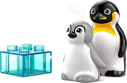 LEGO Duplo Wild Animal Families: Penguins & Lions για 2+ Ετών 10τμχ