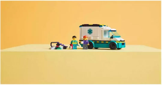 LEGO City Emergency Ambulance за 5+ Години 184 Бройки