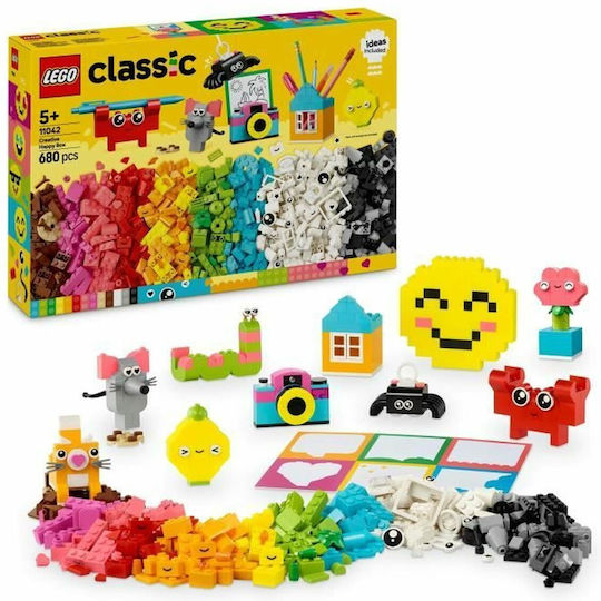 LEGO Classic Creative Happy Box for 5+ Years 680 Pieces