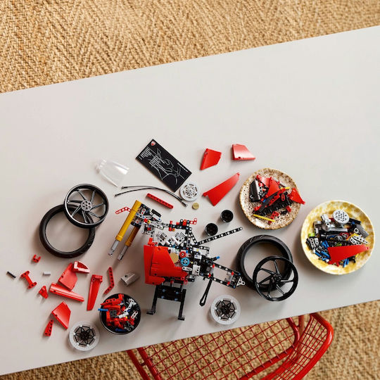 LEGO Technic Ducati Panigale V4 S Motorcycle for 18+ Years 1603 Pieces