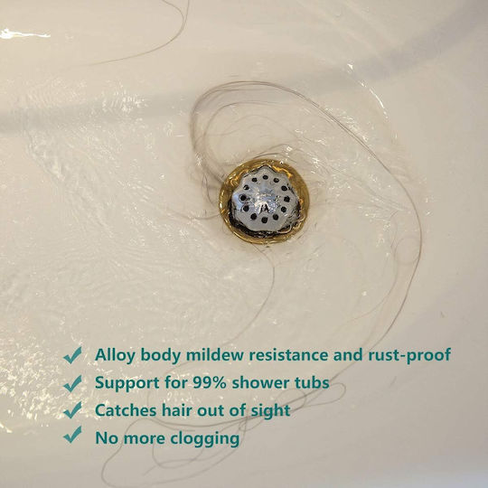 Drain Stopper Hair Trap 4 Sizes – Sink & Shower