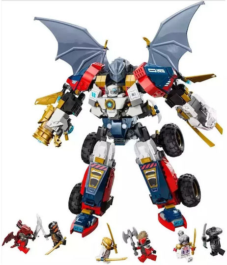 LEGO Ninjago Ultra Combiner Mech Al Lui Zane Pentru 9+ Ani 1187 Bucăți
