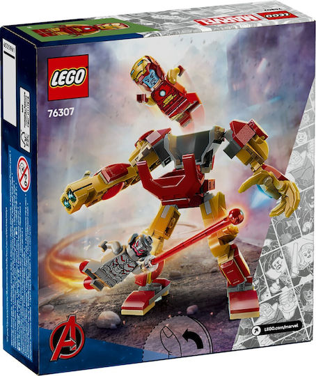 LEGO Lego Marvel Iron Man Mech gegen Ultron für 6+ Jahre 101 Stück