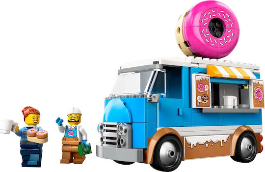 LEGO City Камион За Донъти За 5+ Години 196 Бройки