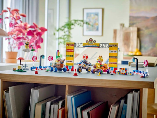 LEGO Super Mario Baby Peach & Grand Prix Set For 8+ Years 823 Pieces