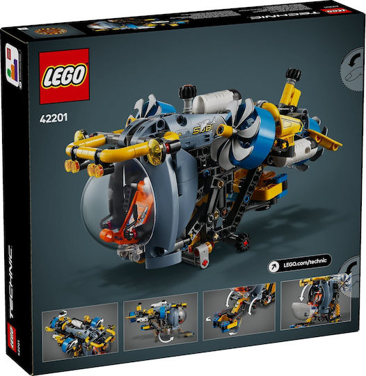 LEGO Technic Submarin de Cercetare Subacvatică pentru 9+ Ani 413 Piese