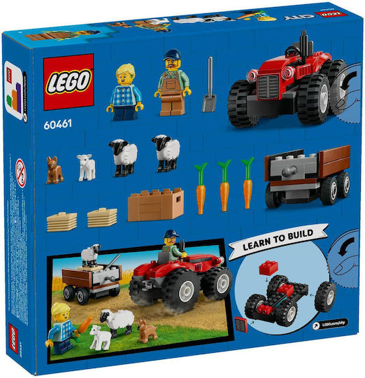 LEGO City Tractor cu Remorcă pentru 4+ Ani 116 Bucăți