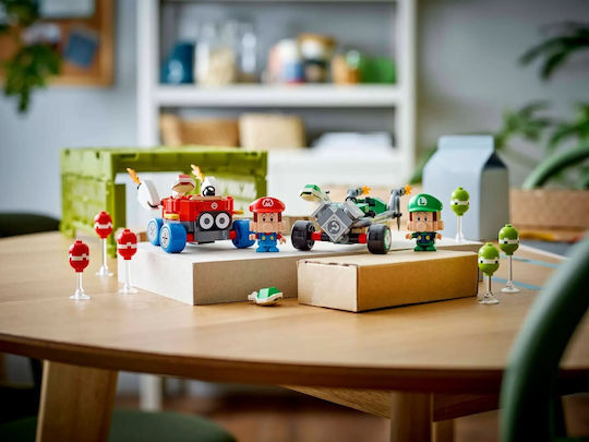 LEGO Super Mario Mario Kart Baby Mario срещу Baby Luigi за 8+ години 321 броя