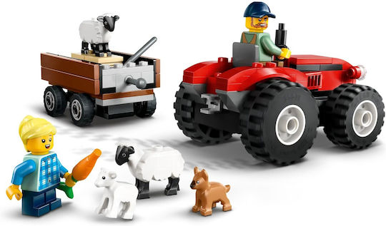 LEGO City Tractor cu Remorcă pentru 4+ Ani 116 Bucăți