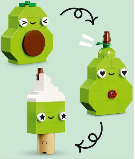 LEGO Classic Creative Food Friends για 4+ Ετών 150τμχ