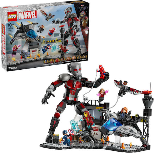 LEGO Marvel Super Heroes - Captain America: Civil War Action Battle for Ages 10+ 736 Pieces