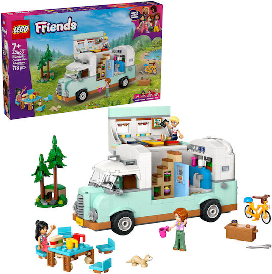 LEGO Friends Friendship Camper Van Adventure for Ages 7+ 778 Pieces