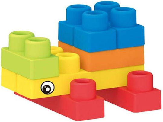 Luna Blue Building Blocks Basket For 3+ Years 40 Pieces