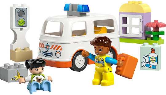 LEGO Duplo Ambulance & Driver για 2+ Ετών 19τμχ