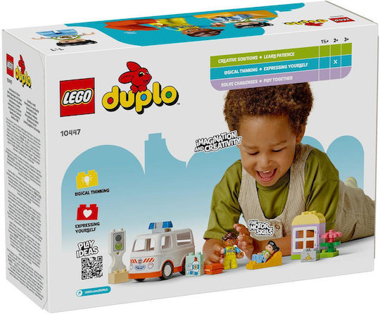 LEGO Duplo Ambulance & Driver για 2+ Ετών 19τμχ
