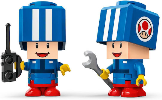 LEGO Super Mario Mario Kart - Garajul Lui Toad Pentru 8+ Ani 390 Bucăți