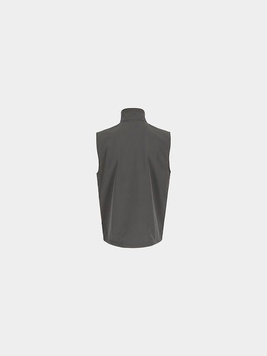 Herock Malus Waterproof Softshell Men's Safety Vest Gray