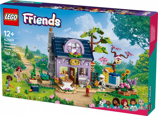 LEGO Friends Beekeepers' House and Flower Garden for Ages 12+ 1161 Pieces