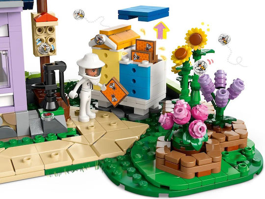 LEGO Friends Beekeepers' House and Flower Garden for Ages 12+ 1161 Pieces