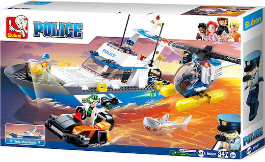 Sluban Police Building Blocks for 6+ Years 339 Pieces
